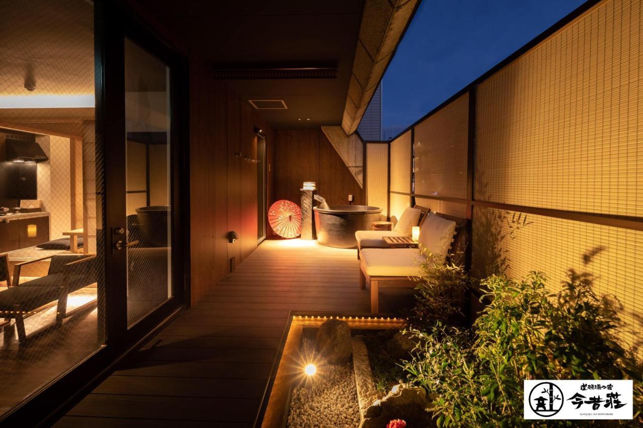 Konjaku-So Dotonbori Garden SPA Stay Ōsaka Exterior foto